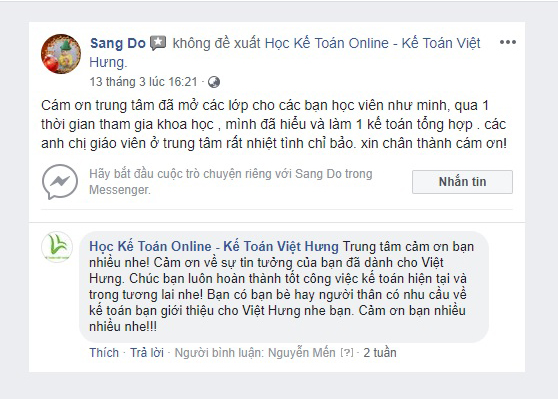 Học Viên: Đỗ Văn Sáng (1987) - Hải Dương 2 Sáng