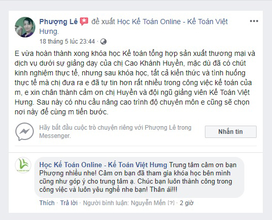 Học Viên: Lê Thị Phượng (1988) - TP. Hải Dương 3 phuong