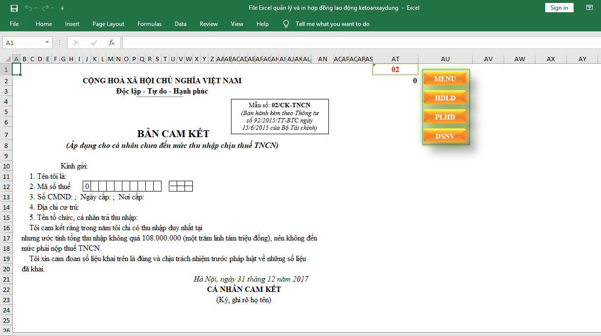 Hướng dẫn lập nhanh các mẫu trong hồ sơ lao động 10 huong-dan-lap-nhanh-cac-mau-trong-ho-so-lao-dong 1