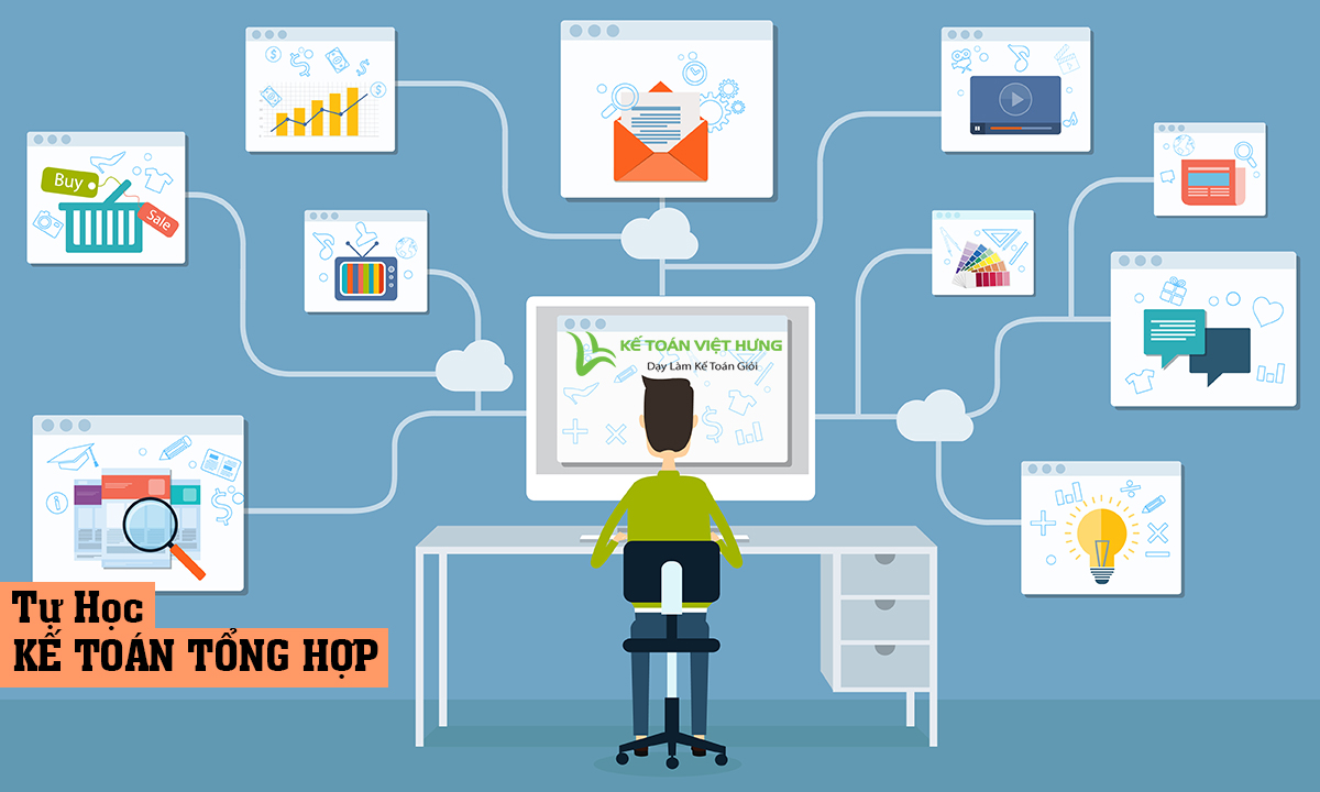 Tự học kế toán tổng hợp qua VIDEO học kế toán Việt Hưng hiệu quả 1 tự học kế toán