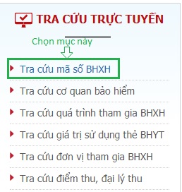 Chỉ dẫn cách thức tra cứu số sổ bảo hiểm xã hội online 20 tra cứu số sổ bảo hiểm xã hội online