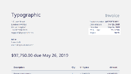 hóa đơn mua hàng