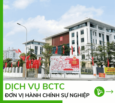 dịch vụ báo cáo tài chính đơn vị hành chính sự nghiệp