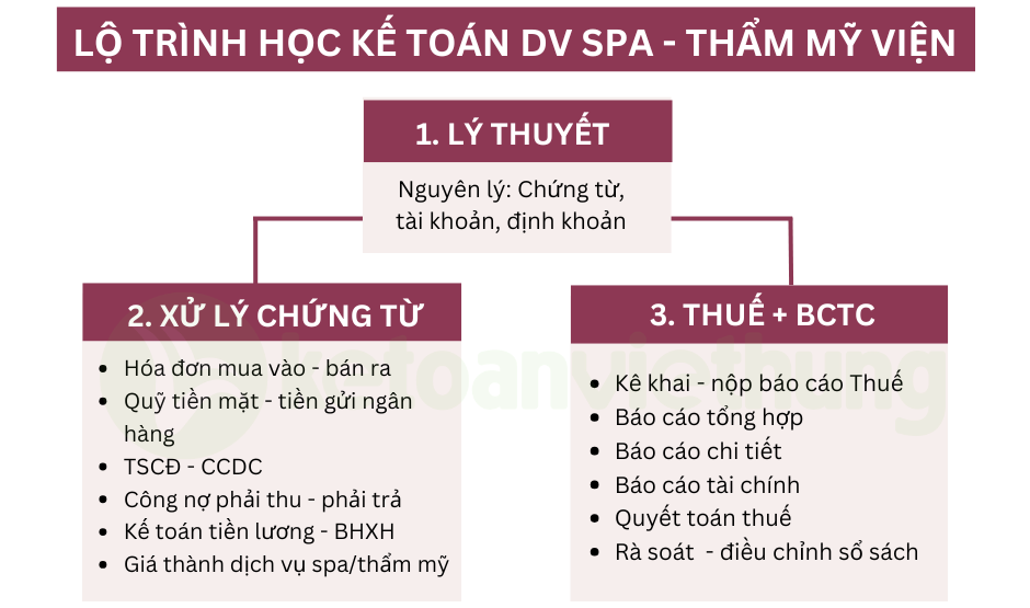 Khóa học kế toán dịch vụ Spa - thẩm mỹ viện chuyên sâu 1 kế toán dịch vụ spa 1