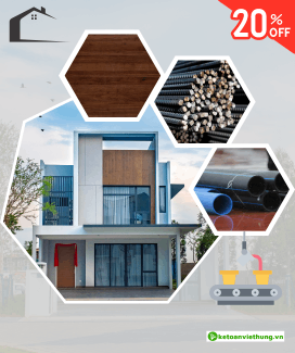 Khóa học tổng hợp kế toán công ty tư vấn thiết kế xây dựng
