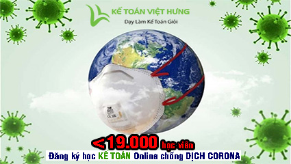 Phòng Virus Corona cùng Kế toán Việt Hưng 1 virus corona