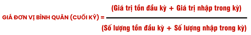 tính giá xuất kho theo phương pháp bình quân gia quyền 5