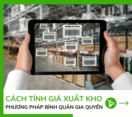 tính giá xuất kho theo phương pháp bình quân gia quyền