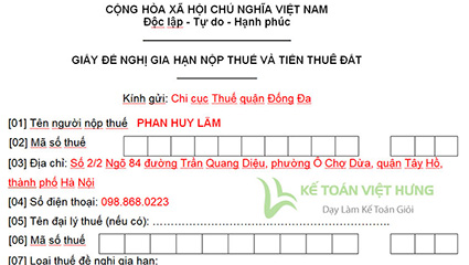 Nghị định 41/2020: Gia hạn nộp thuế năm 2020 | File Word 11 gia hạn nộp thuế năm 2020