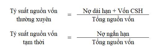 cơ cấu tài sản và nguồn vốn của doanh nghiệp