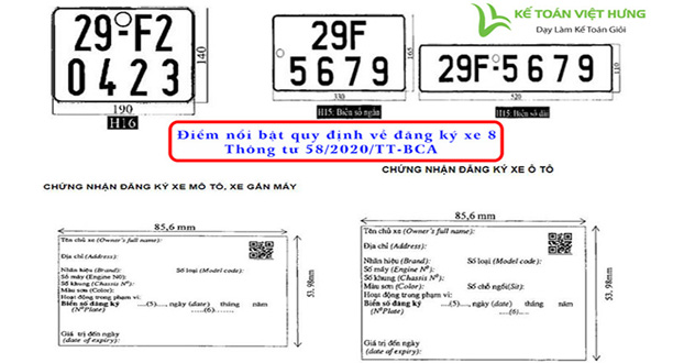 quy định về đăng ký xe