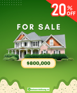 Khoá học kế toán công ty môi giới bất động sản