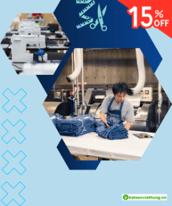 Khóa học kế toán sản xuất công ty may mặc