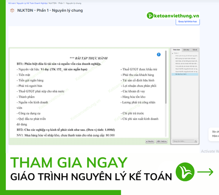 Giáo Trình Nguyên Lý Kế Toán Nền Tảng: Từ Lý Thuyết Đến Thực Hành 27 giao trinh nguyen ly ke toan 2 1