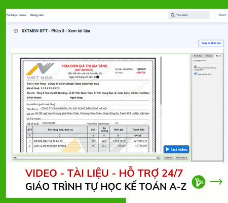 Tự Học Kế Toán Tại Nhà Cùng Kế Toán Trưởng - Kế Toán Việt Hưng 3 Tự Học Kế Toán Tại Nhà Cùng Kế Toán Trưởng – Kế Toán Việt Hưng
