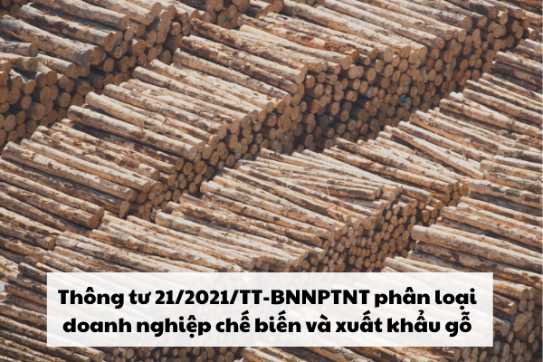 Thông tư 21/2021/TT-BNNPTNT phân loại doanh nghiệp chế biến và xuất khẩu gỗ 1 Thong tu 21 2021 TT BNNPTNT xuat khau go