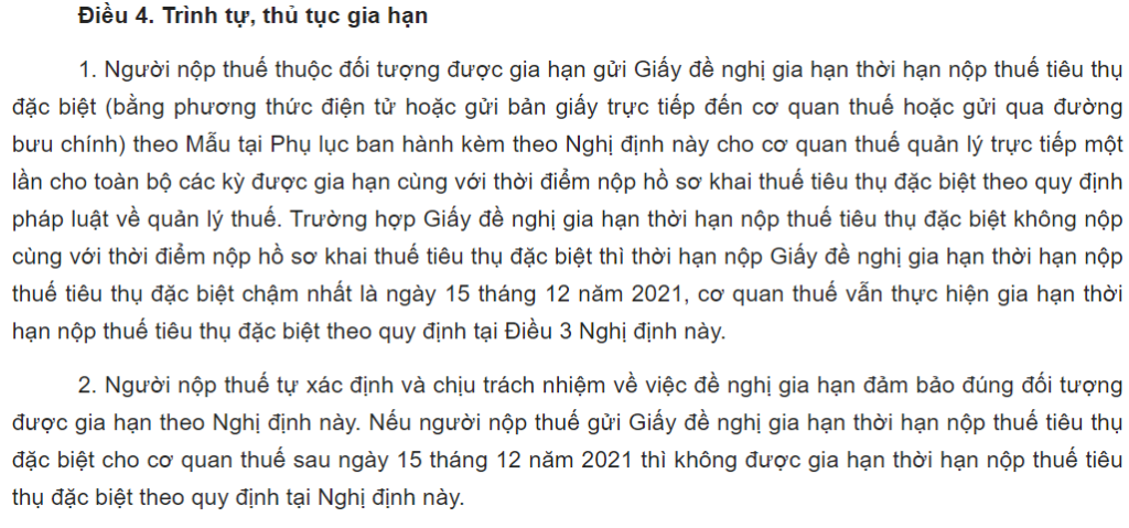 Nội dung Nghị định 104/2021/NĐ-CP