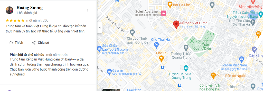 Tạ Thị Ánh Tuyết 10 Feedback khóa học kế toán HCSN cô Ánh Tuyết