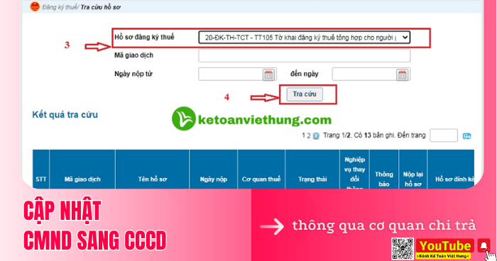 Cách cập nhật CMND sang CCCD thông qua cơ quan chi trả 6 cập nhật cmnd sang cccd