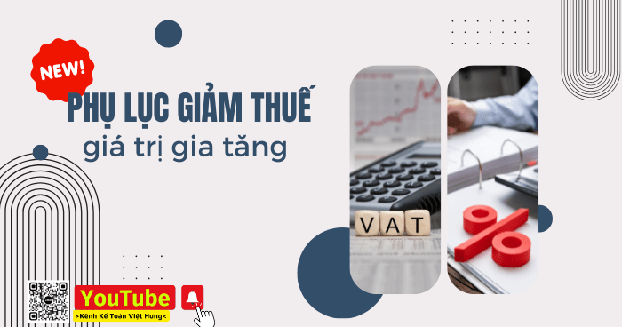 Cách lập phụ lục giảm thuế GTGT trên hệ thống HTKK mới nhất 9 Cách lập phụ lục giảm thuế GTGT trên hệ thống HTKK mới nhất