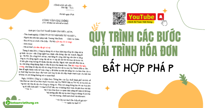 giải trình hóa đơn bất hợp pháp