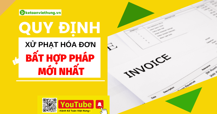 hóa đơn bất hợp pháp