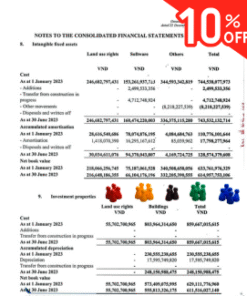 báo cáo tài chính hợp nhất