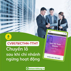 chi nhánh ngừng hoạt động