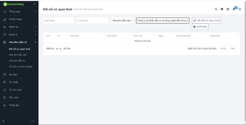 Phần mềm xử lý hóa đơn ViVoice 4 giao dien phan mem xu ly hoa don vicioce 1