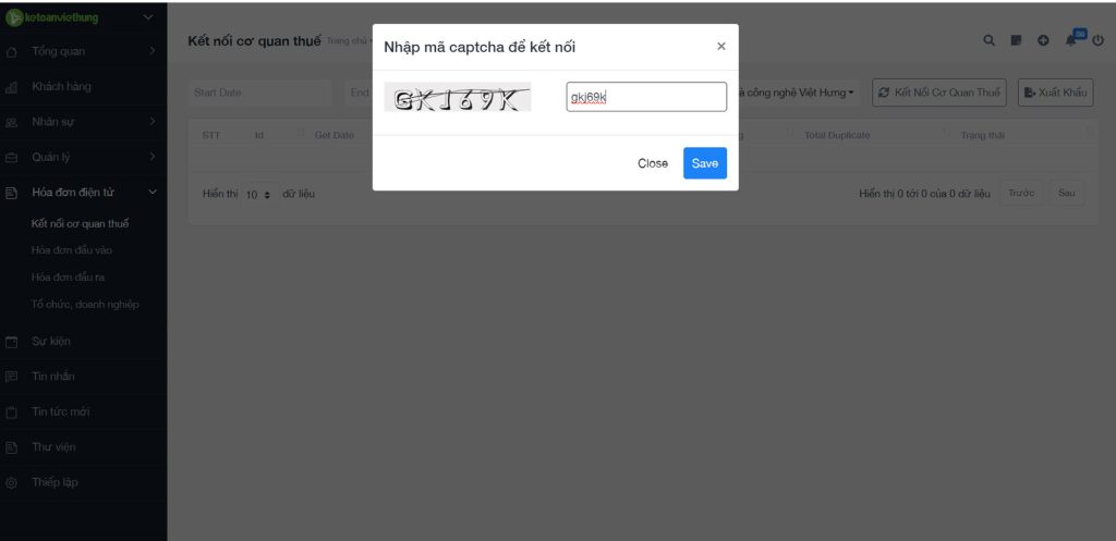 Phần mềm xử lý hóa đơn ViVoice 5 giao dien phan mem xu ly hoa don vicioce 2