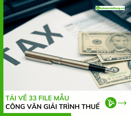 công văn giải trình thuế