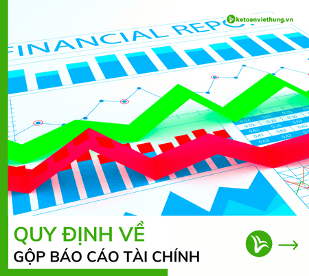 gộp báo cáo tài chính