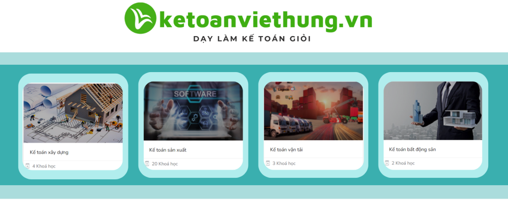 Khóa học kế toán thực hành online từ cơ bản đến nâng cao 2 Cac linh vuc hoc 1 1