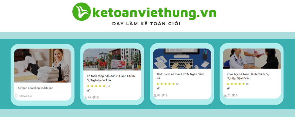 Khóa học kế toán thực hành online từ cơ bản đến nâng cao 3 Cac linh vuc hoc 2