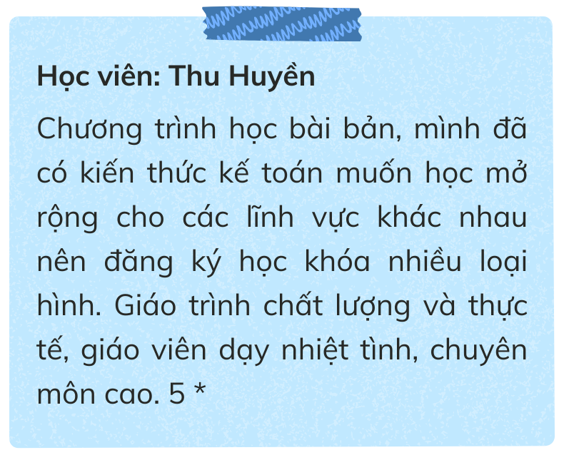 Học kế toán tổng hợp thực tế chỉ với 36 giờ học 19 feedback1 9 1