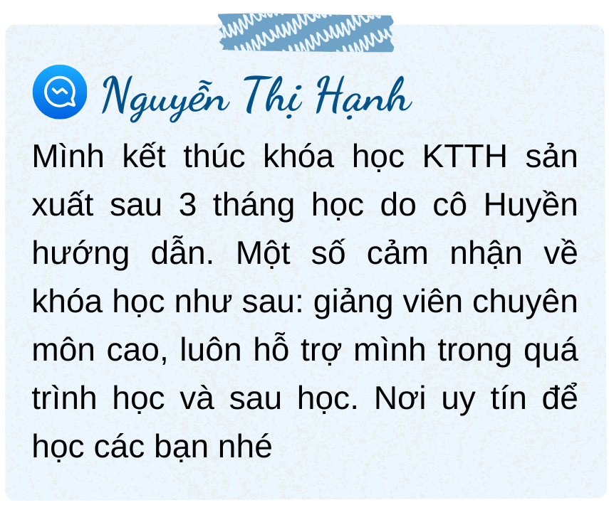 Khóa học kế toán thuế chuyên sâu 11 feedback 1 1