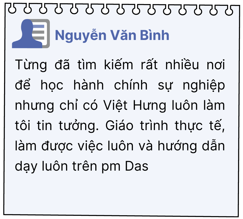 Khóa học thực hành kế toán hành chính sự nghiệp 25 feedback 2 2