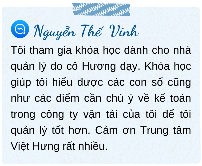 Khóa học kế toán thuế chuyên sâu 13 feedback 3 1