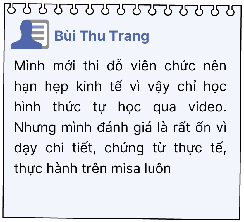 Khóa học thực hành kế toán hành chính sự nghiệp 24 feedback 3 2