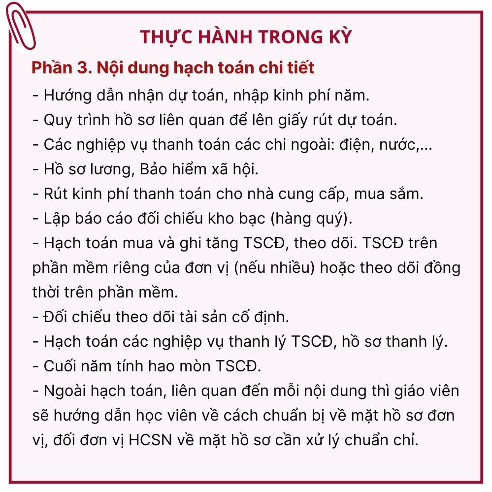 Khóa học thực hành kế toán hành chính sự nghiệp 15 noi dung hoc anh doc 3
