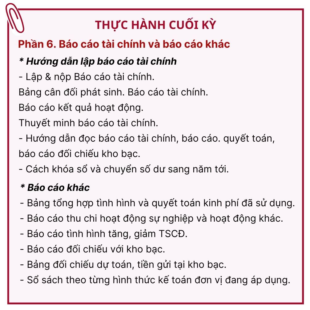 Khóa học thực hành kế toán hành chính sự nghiệp 19 noi dung hoc anh doc 5