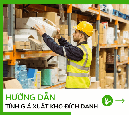 tính giá xuất kho đích danh