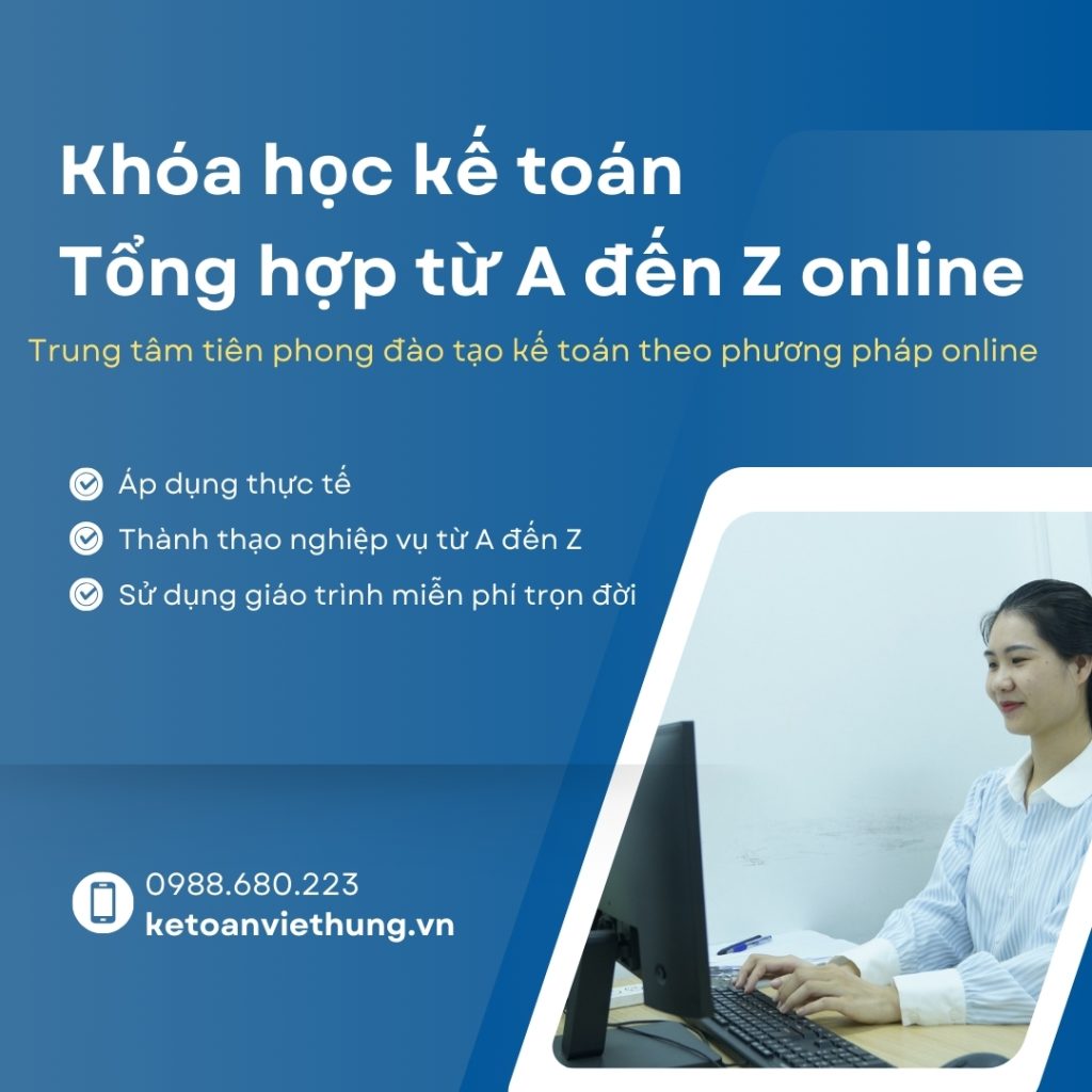 Khóa học kế toán tổng hợp từ A đến Z 2 anh tieu de doc