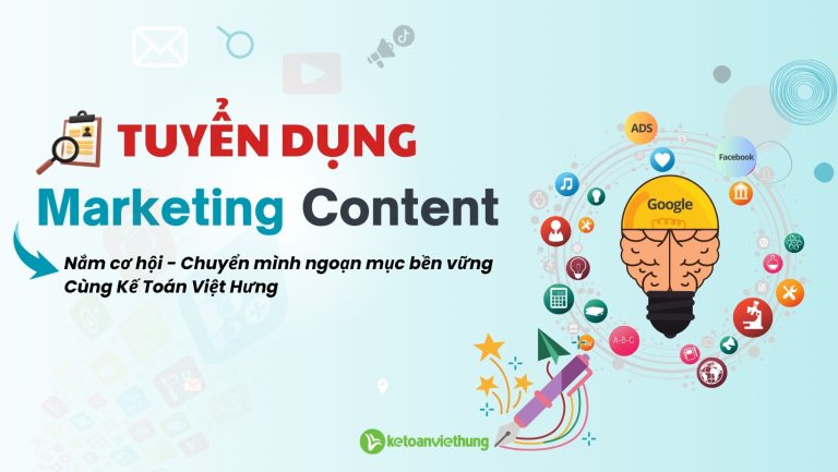 Tuyển dụng vị trí marketing đi làm ngay 5 Tuyển dụng vị trí marketing đi làm ngay