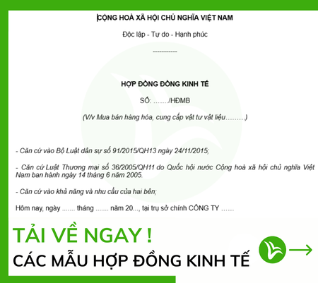 cac mau hop dong kinh te