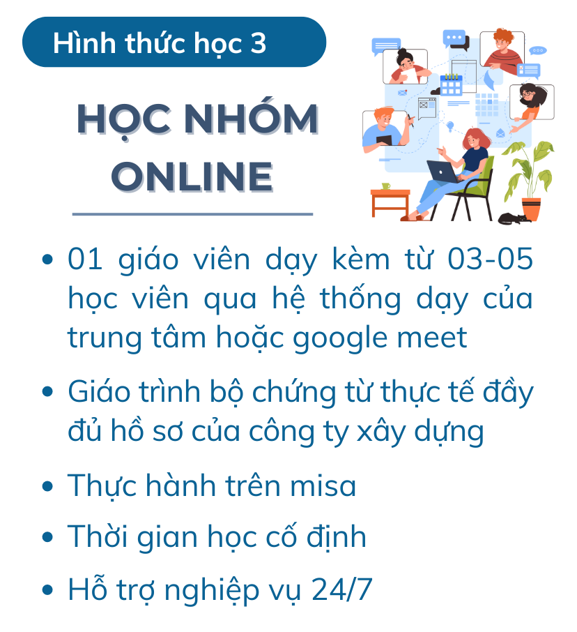 Khóa học kế toán xây dựng thực tế 5 hinh thuc hoc 3 1 1