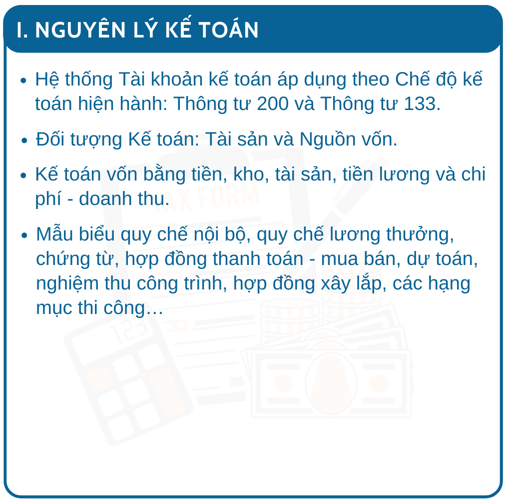 Khóa học kế toán xây dựng thực tế 8 p1 nguyen ly