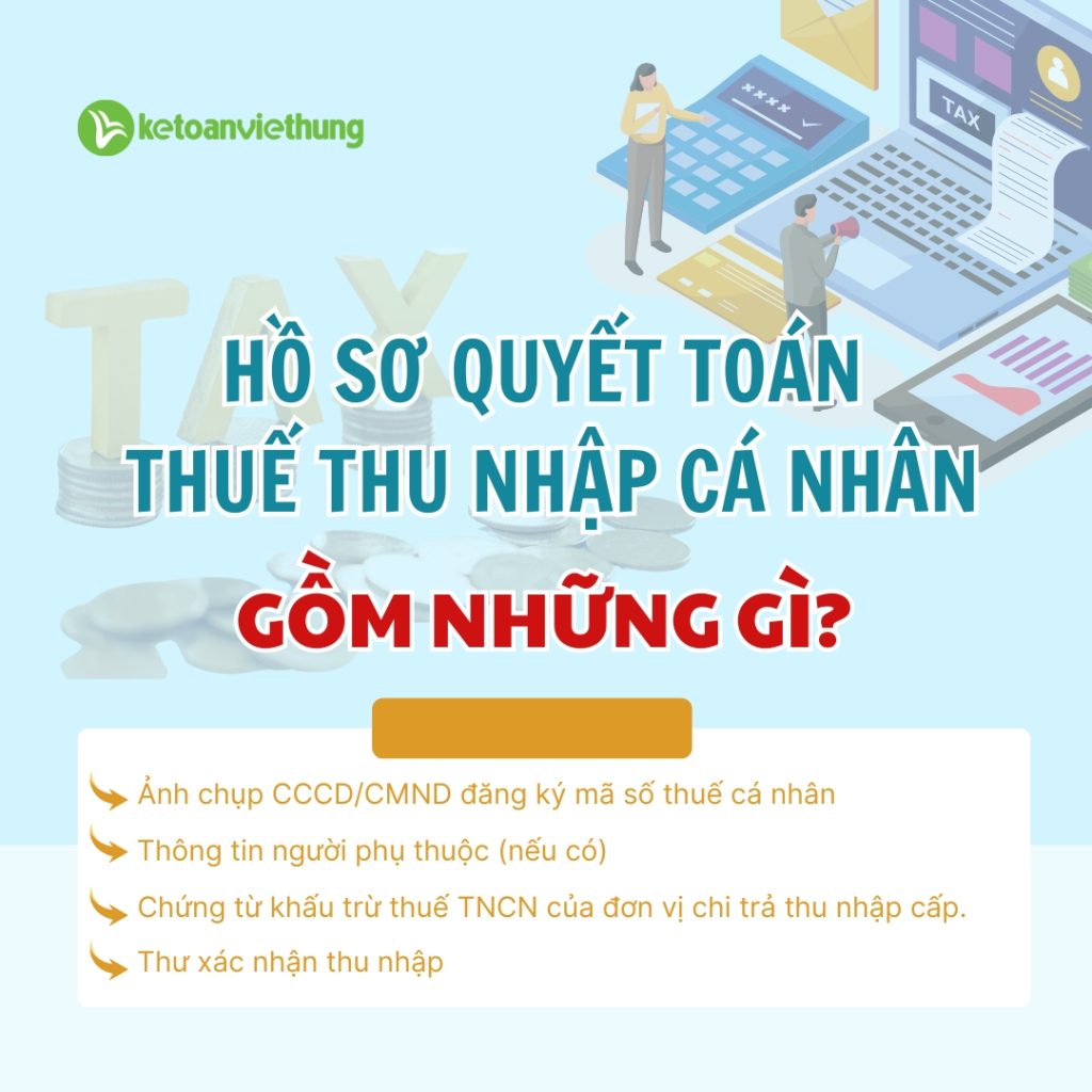 Dịch vụ quyết toán thuế thu nhập cá nhân 4 ho so quyet toan thue
