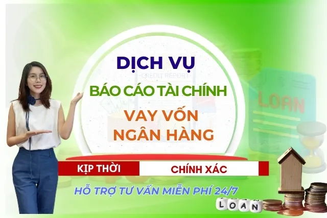 Dịch vụ báo cáo vay vốn ngân hàng