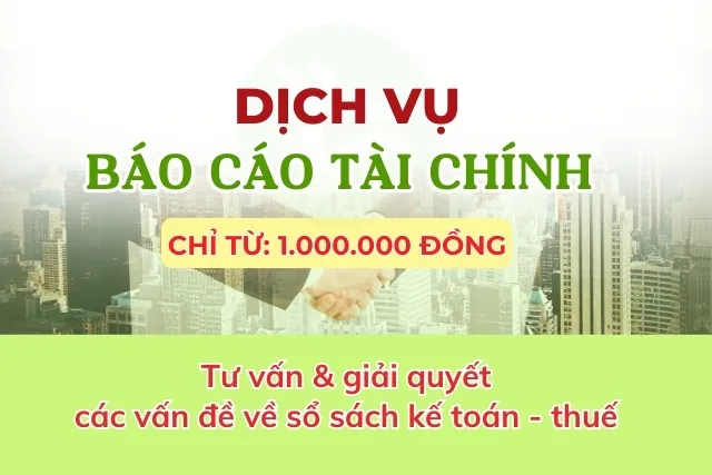 Dịch vụ báo cáo tài chính